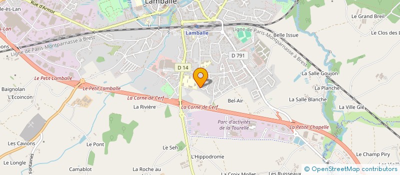 localisation de l'entreprise MADAME CATHERINE BRENOT à LAMBALLE-ARMOR