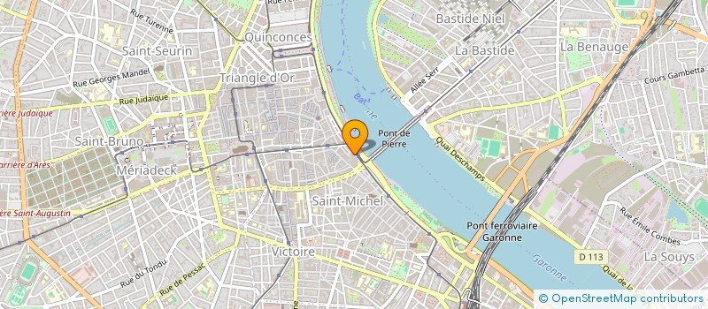 localisation de l'entreprise MADAME CATHERINE BREST à BORDEAUX