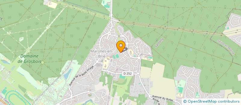 localisation de l'entreprise MADAME CATHERINE BRETON  MAROLLES-EN-BRIE