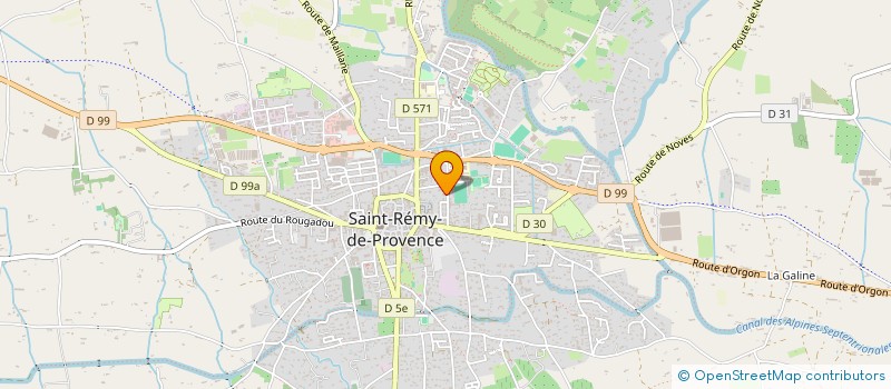localisation de l'entreprise MADAME CATHERINE BRETON à SAINT-REMY-DE-PROVENCE