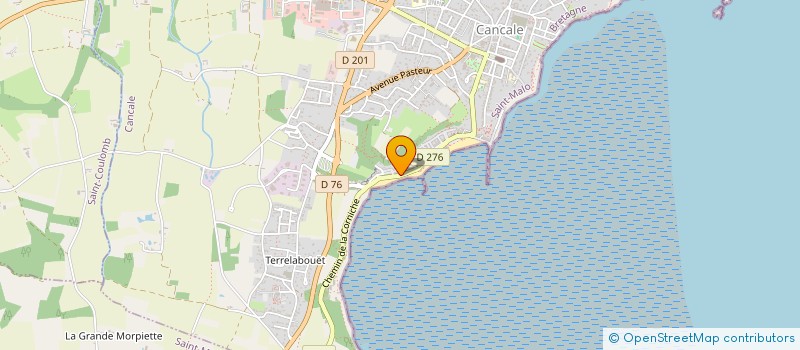 localisation de l'entreprise MADAME CATHERINE BRETON  CANCALE