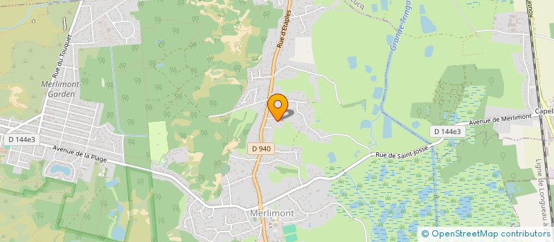 localisation de l'entreprise MADAME CATHERINE BRILLANT  MERLIMONT