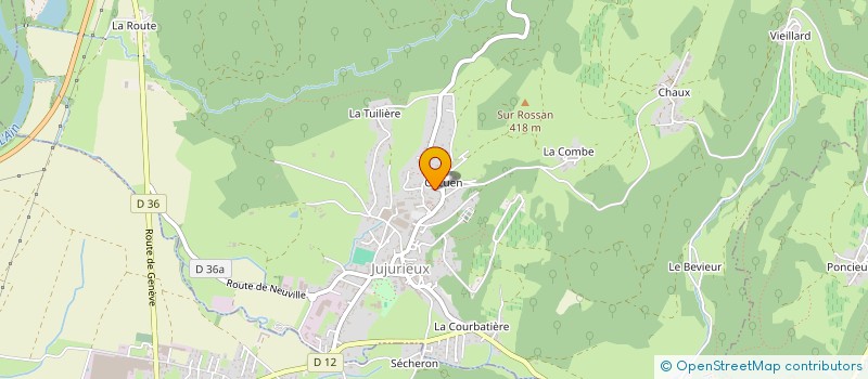 localisation de l'entreprise MADAME CATHERINE BRINJEAN à JUJURIEUX