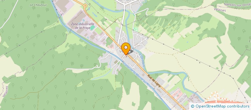 localisation de l'entreprise MADAME CATHERINE BROCARD à VELAINES