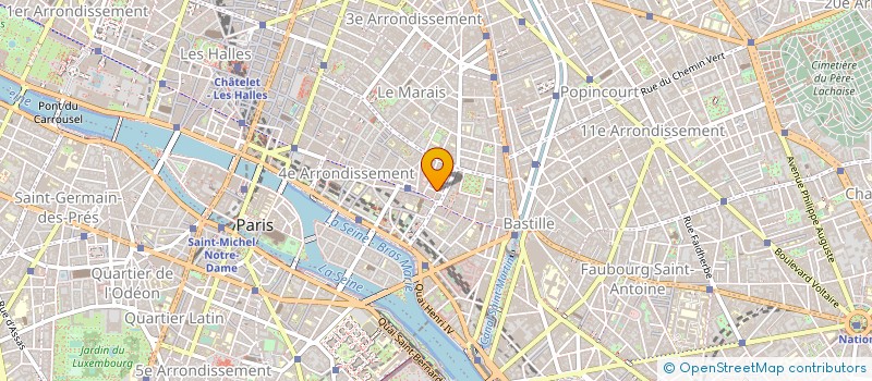 localisation de l'entreprise MADAME CATHERINE BROSNAN à PARIS