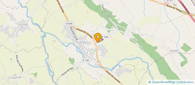 localisation de l'entreprise MADAME CATHERINE BRUSSET  NOUSTY