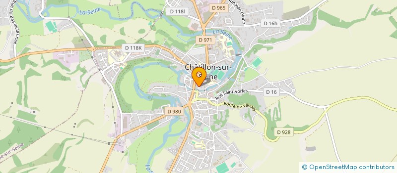 localisation de l'entreprise MADAME CATHERINE BUCHS à CHATILLON-SUR-SEINE