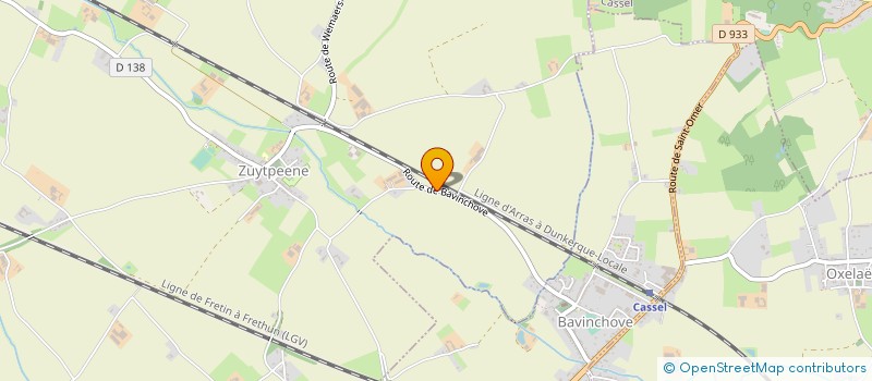 localisation de l'entreprise MADAME CATHERINE BUCKMAN  ZUYTPEENE