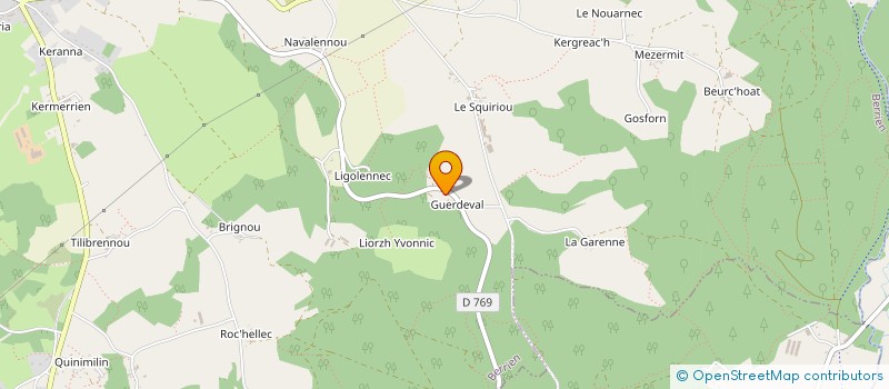 localisation de l'entreprise MADAME CATHERINE BURKE  BERRIEN