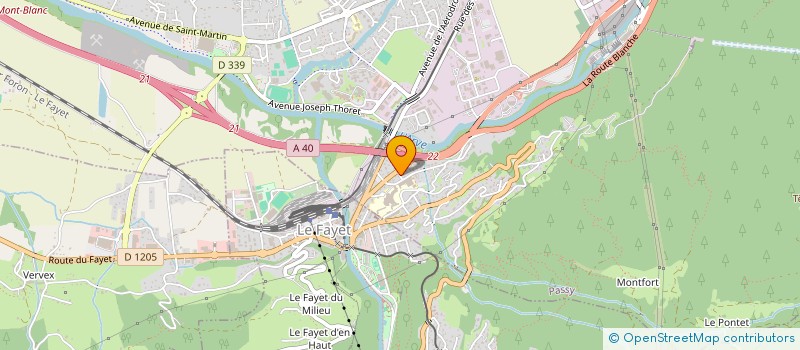 localisation de l'entreprise MADAME CATHERINE BUTTOUDIN  PASSY