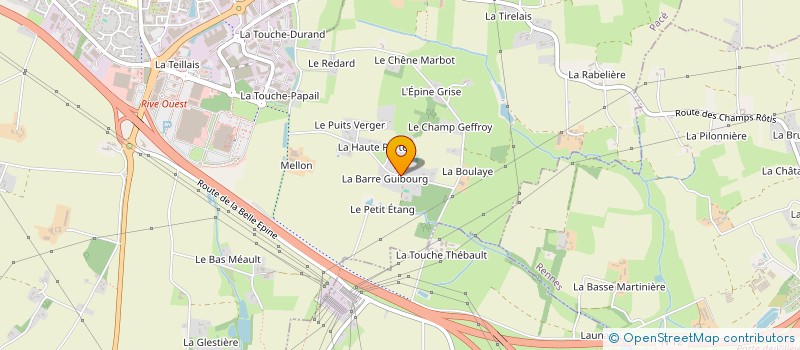 localisation de l'entreprise MADAME CATHERINE CAGNIART à PACE