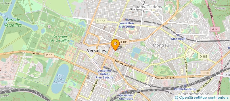 localisation de l'entreprise MADAME CATHERINE CAILLIOT à VERSAILLES