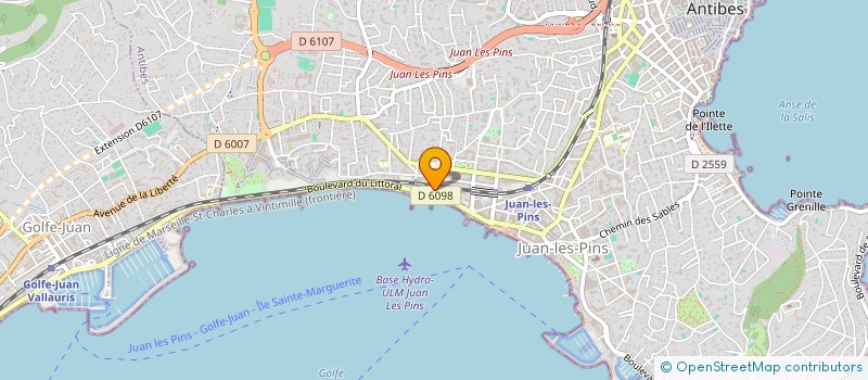 localisation de l'entreprise MADAME CATHERINE CAMPANI à ANTIBES