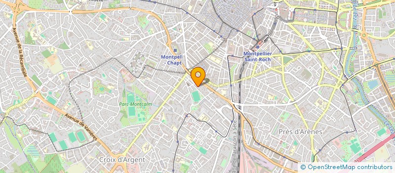 localisation de l'entreprise MADAME CATHERINE CANAC à MONTPELLIER