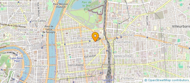 localisation de l'entreprise MADAME CATHERINE CANILLOT  LYON