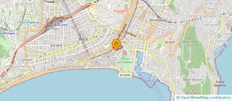 localisation de l'entreprise MADAME CATHERINE CANTOIA à NICE