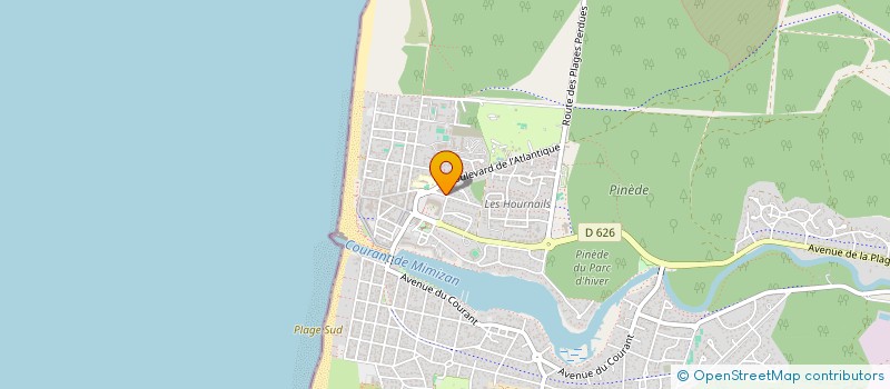 localisation de l'entreprise MADAME CATHERINE CAPDEVILLE  MIMIZAN