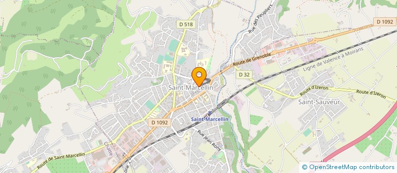 localisation de l'entreprise MADAME CATHERINE CAPOGNA à SAINT-MARCELLIN