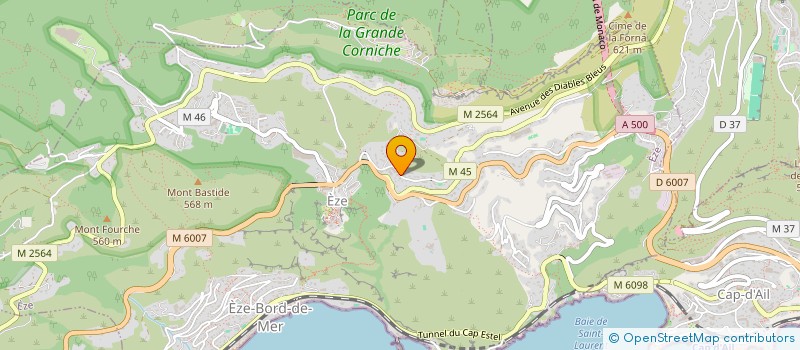 localisation de l'entreprise MADAME CATHERINE CARDANI  EZE