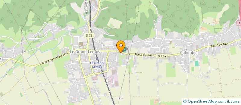 localisation de l'entreprise MADAME CATHERINE CARLET  LE GRAND-LEMPS