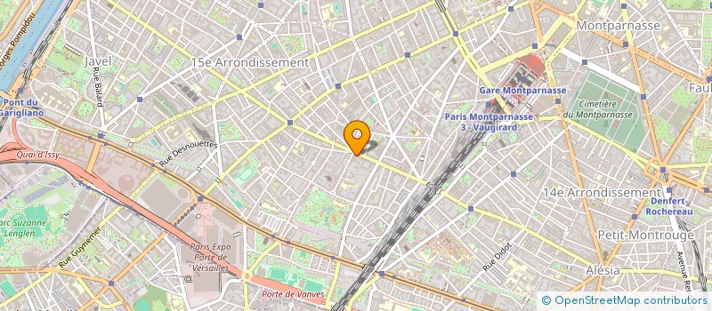 localisation de l'entreprise MADAME CATHERINE CARPENTIER  PARIS