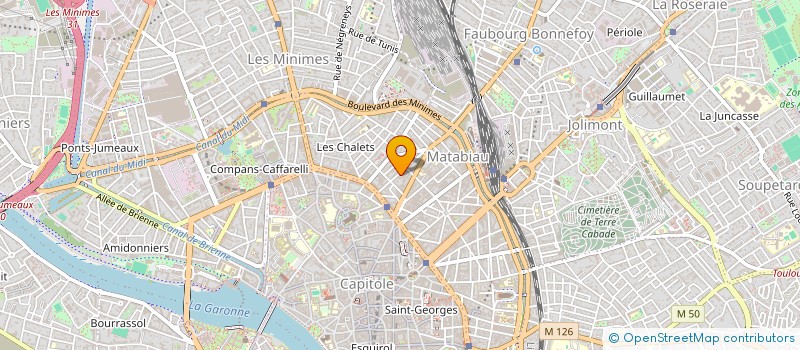 localisation de l'entreprise MADAME CATHERINE CARRERE à TOULOUSE
