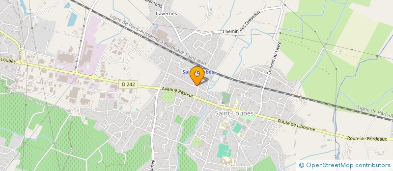 localisation de l'entreprise MADAME CATHERINE CARRERE  SAINT-LOUBES