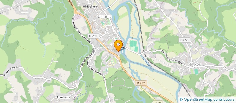 localisation de l'entreprise MADAME CATHERINE CARRIQUE  USTARITZ