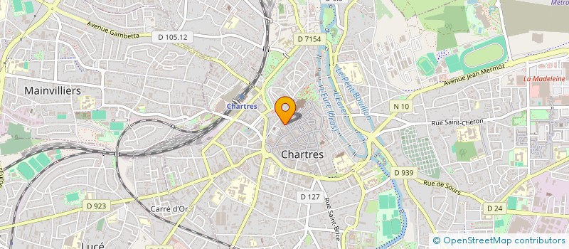 localisation de l'entreprise MADAME CATHERINE CARTER à CHARTRES