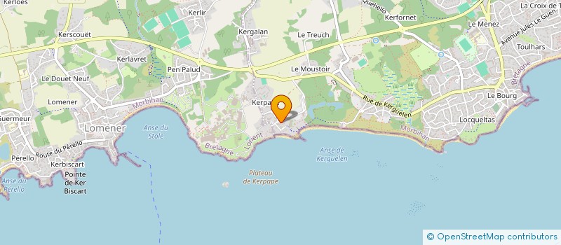 localisation de l'entreprise MADAME CATHERINE CARTIGNY à LARMOR-PLAGE