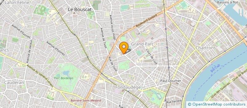 localisation de l'entreprise MADAME CATHERINE CASSIGNARD à BORDEAUX