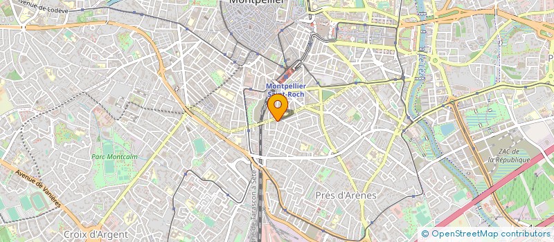 localisation de l'entreprise MADAME CATHERINE CATTELAT à MONTPELLIER