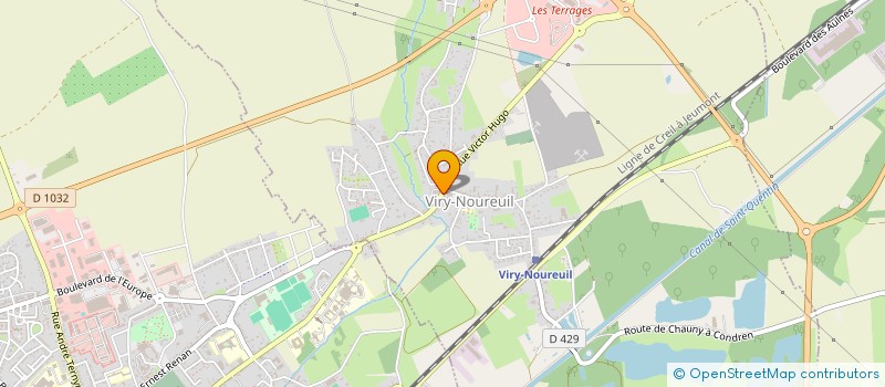 localisation de l'entreprise MADAME CATHERINE CAUDRON  OGNES