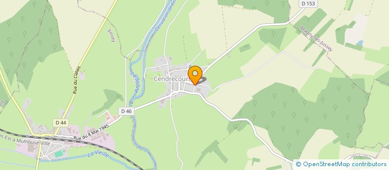 localisation de l'entreprise MADAME CATHERINE CAUPAIN  CENDRECOURT