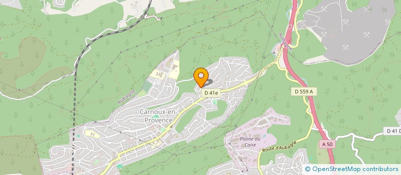localisation de l'entreprise MADAME CATHERINE CECCARELLI à CARNOUX-EN-PROVENCE