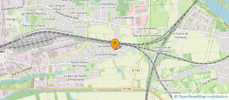 localisation de l'entreprise MADAME CATHERINE CERELIS  LA VILLE-AUX-DAMES