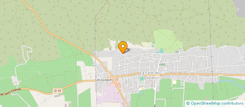 localisation de l'entreprise MADAME CATHERINE CERVERA  LA FARE-LES-OLIVIERS