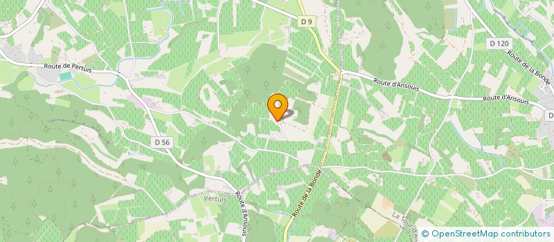 localisation de l'entreprise MADAME CATHERINE CHABERTY  ANSOUIS