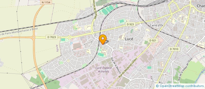 localisation de l'entreprise MADAME CATHERINE CHAMBON à LUCE