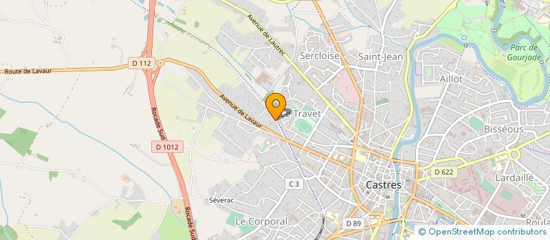 localisation de l'entreprise MADAME CATHERINE CHAMPIER à CASTRES