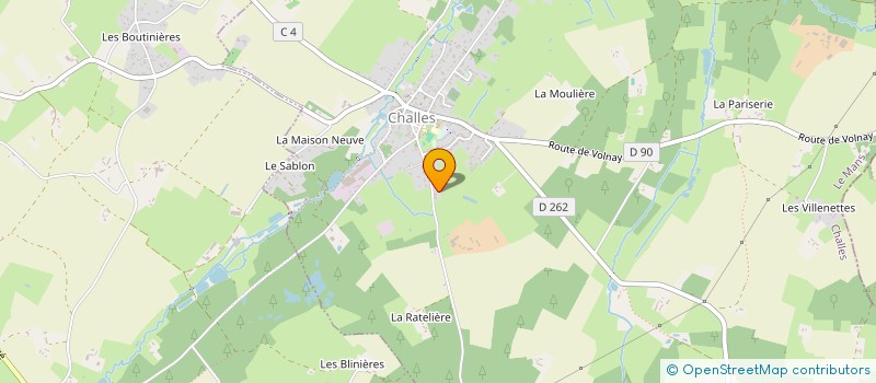 localisation de l'entreprise MADAME CATHERINE CHAMPROUX à CHALLES