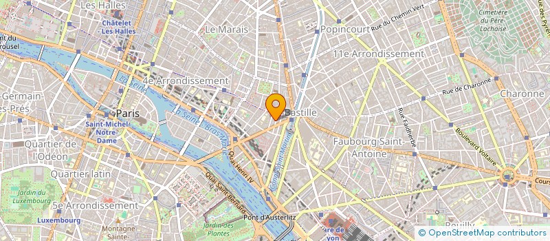 localisation de l'entreprise MADAME CATHERINE CHAMPT  PARIS