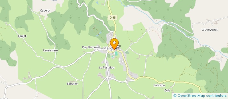 localisation de l'entreprise MADAME CATHERINE CHANDON à MARCOLES