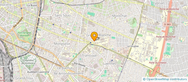 localisation de l'entreprise MADAME CATHERINE CHAPPUIS  LYON