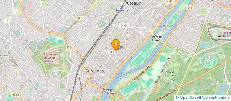 localisation de l'entreprise MADAME CATHERINE CHARLER à SURESNES