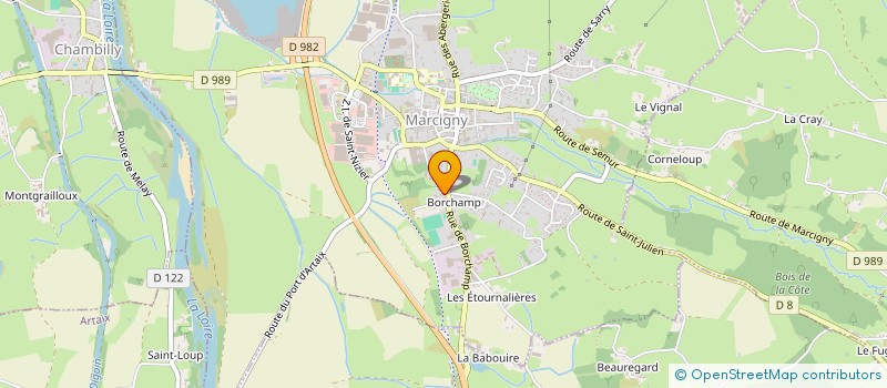 localisation de l'entreprise MADAME CATHERINE CHARPIN à MARCIGNY