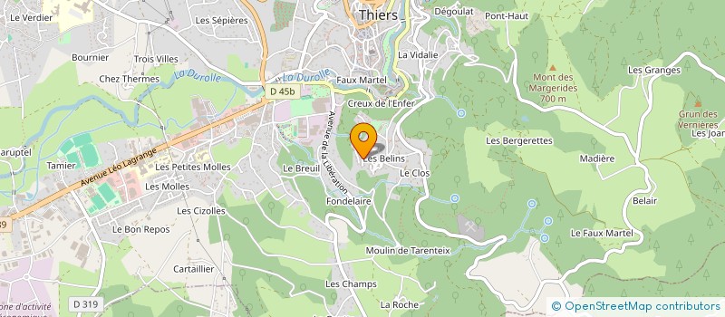 localisation de l'entreprise MADAME CATHERINE CHARRA  DORAT