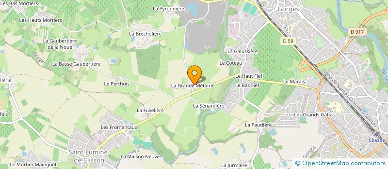 localisation de l'entreprise MADAME CATHERINE CHARRIER  BOUSSAY