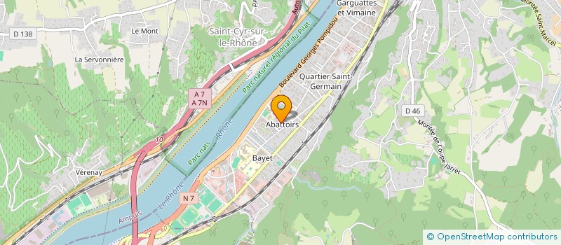 localisation de l'entreprise MADAME CATHERINE CHARROIN à VIENNE