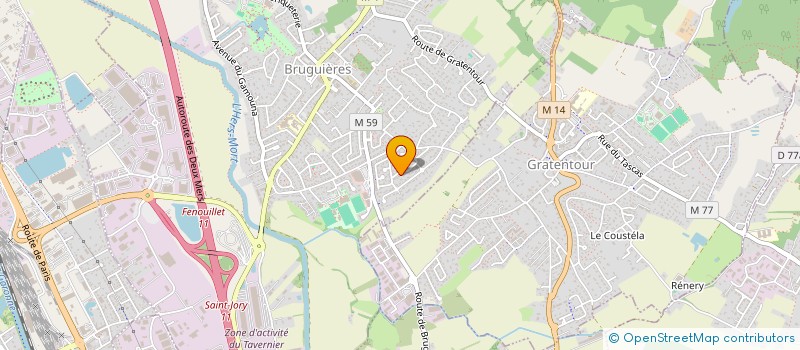 localisation de l'entreprise MADAME CATHERINE CHARRON  BRUGUIERES